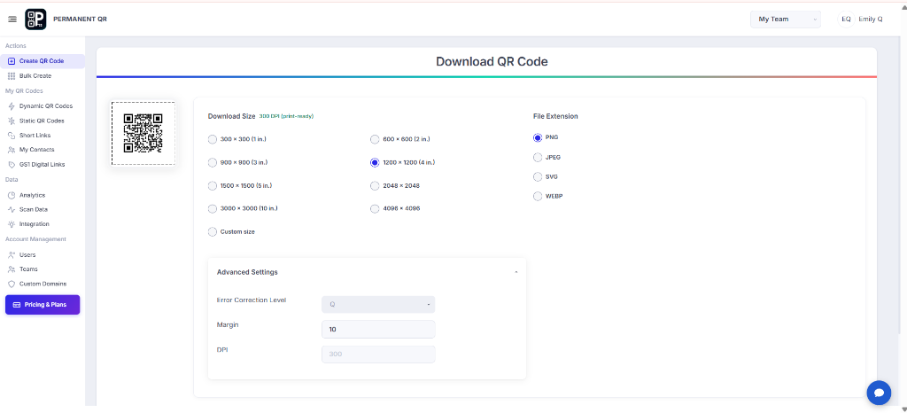 Download Multi-Language QR Code