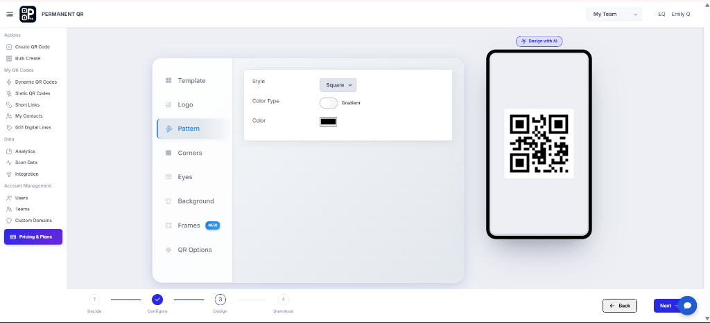 Customize Social Media QR Code Design