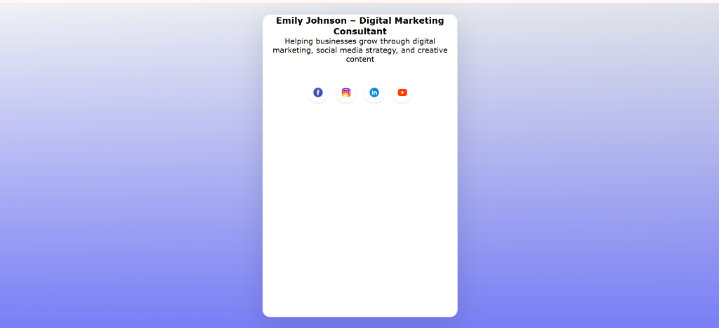 Final Social Media QR Code Result