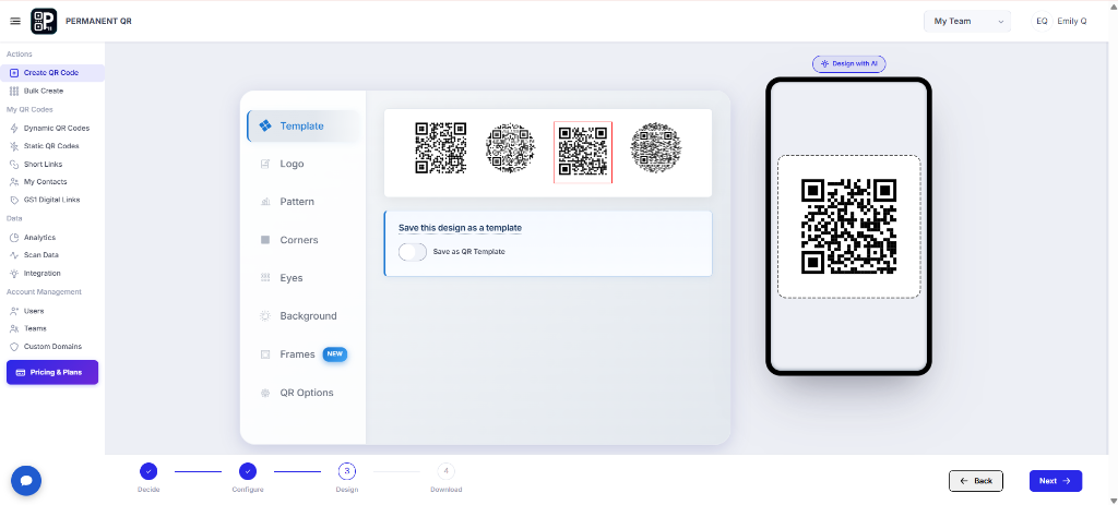 Customize WhatsApp QR Code