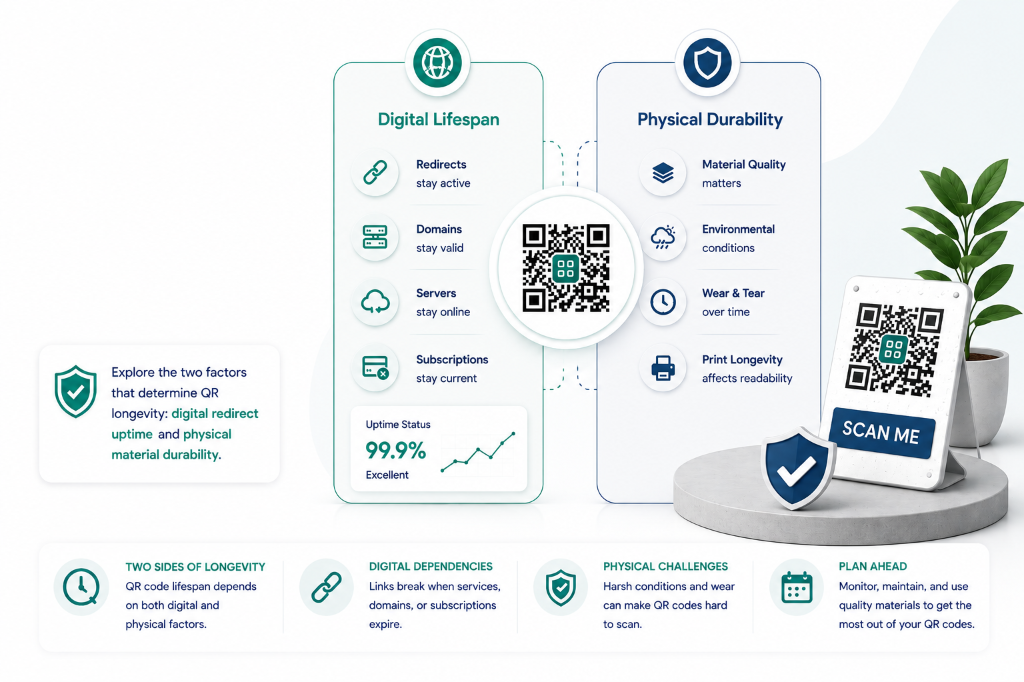 How Long Do QR Codes Last? Digital Lifespan vs. Physical Durability